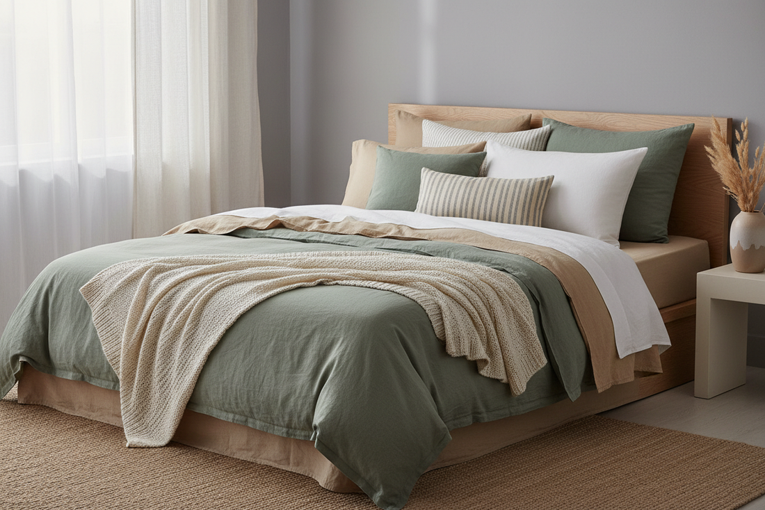How to Mix and Match Bed Linen (And Make It Look Intentional, Not Accidental)